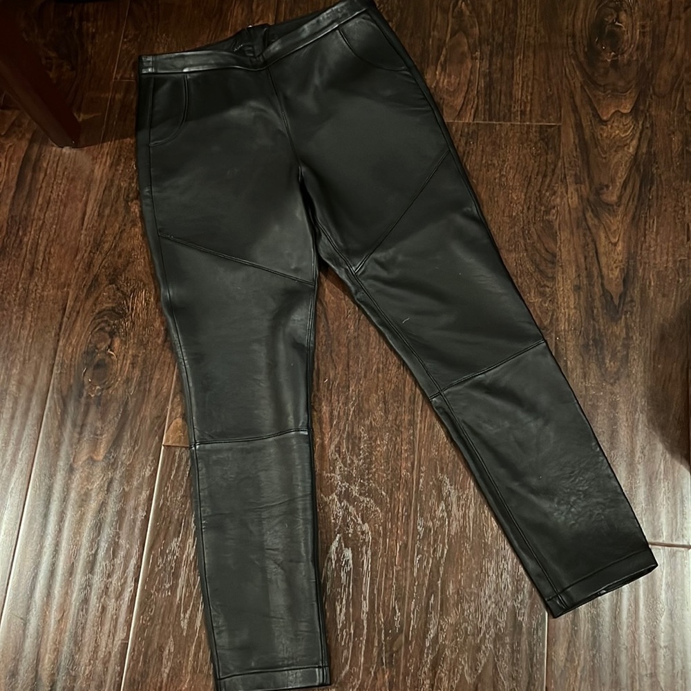 Leather pants
